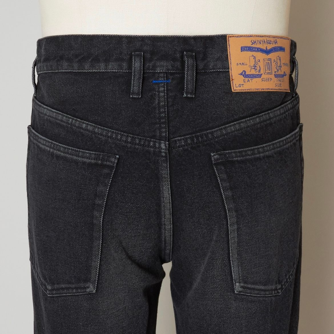 【残り一点】Washed Ordinary City Curtain Legs