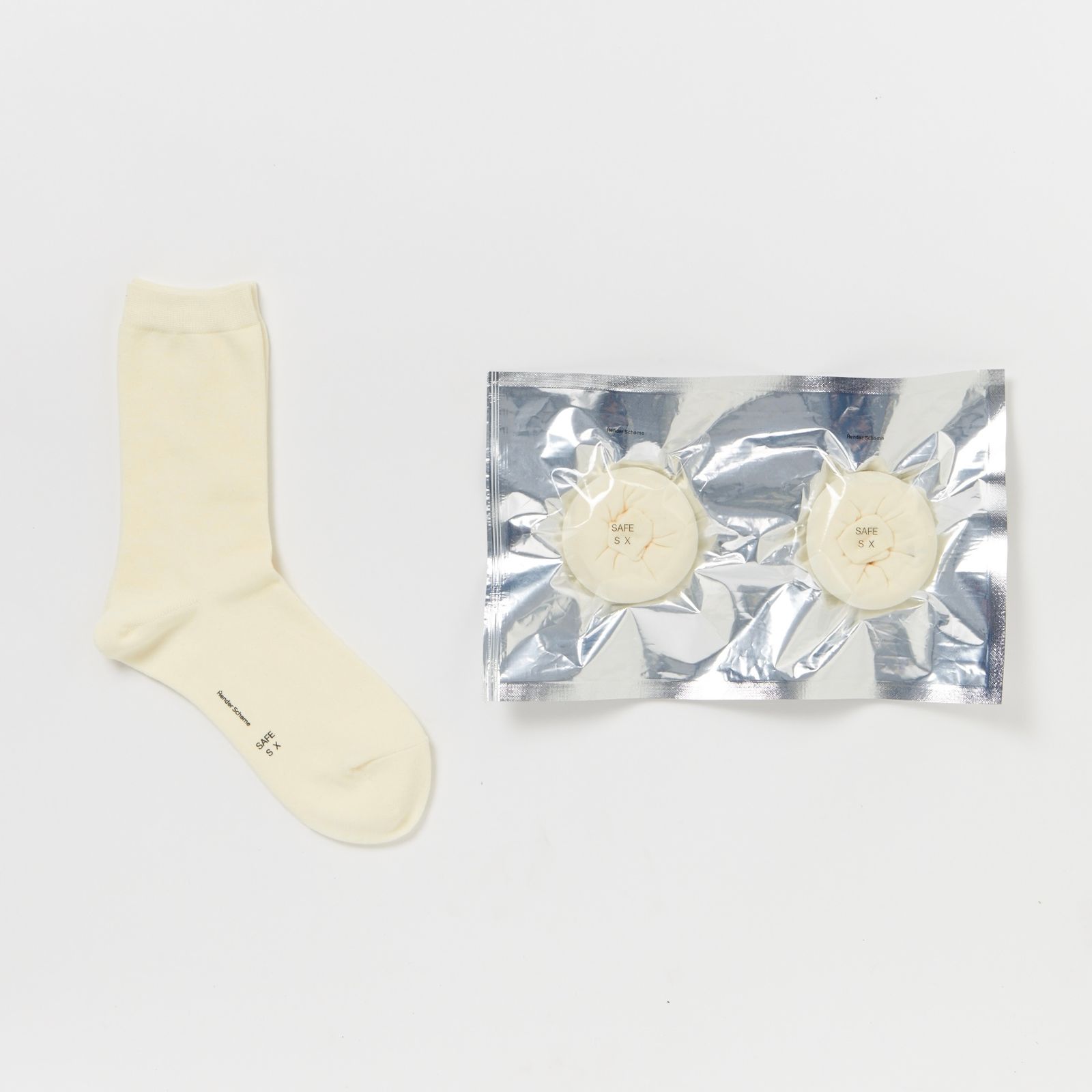 【残りわずか】Safe Socks(WHITE)