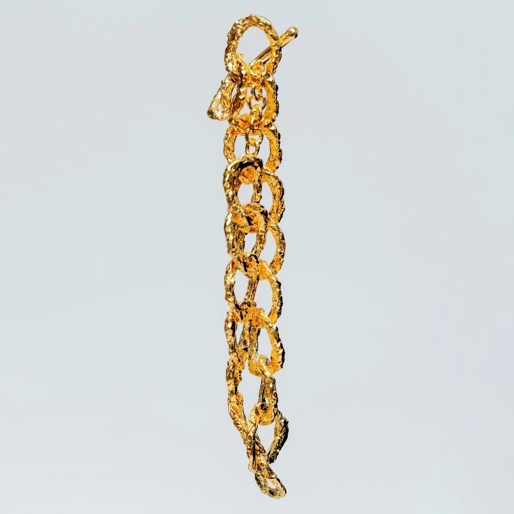 【お取り寄せ注文可能】Melted Chain Bracelet