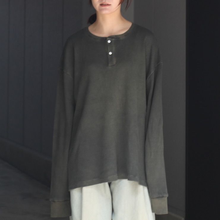 【残り一点】18G Garment Dye Waffle