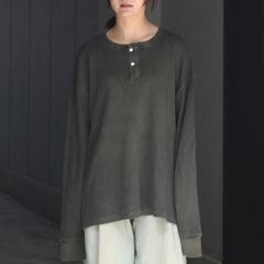 【残り一点】18G Garment Dye Waffle