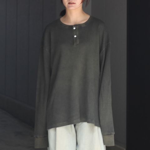 【残り一点】18G Garment Dye Waffle