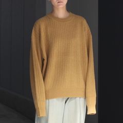 【残り一点】WO/CA Rib Pullover