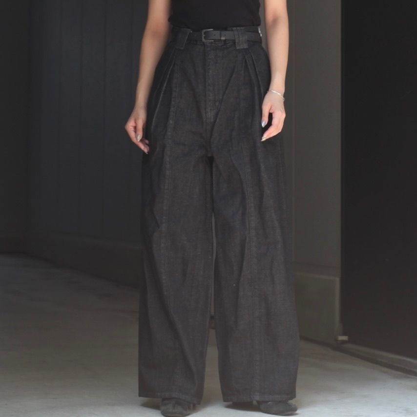 YOKE 3pleated Wide Leg Trousers サイズ2 3PLEATED WIDE-LEG TROUSERS | YOKE(ヨーク) / パンツ