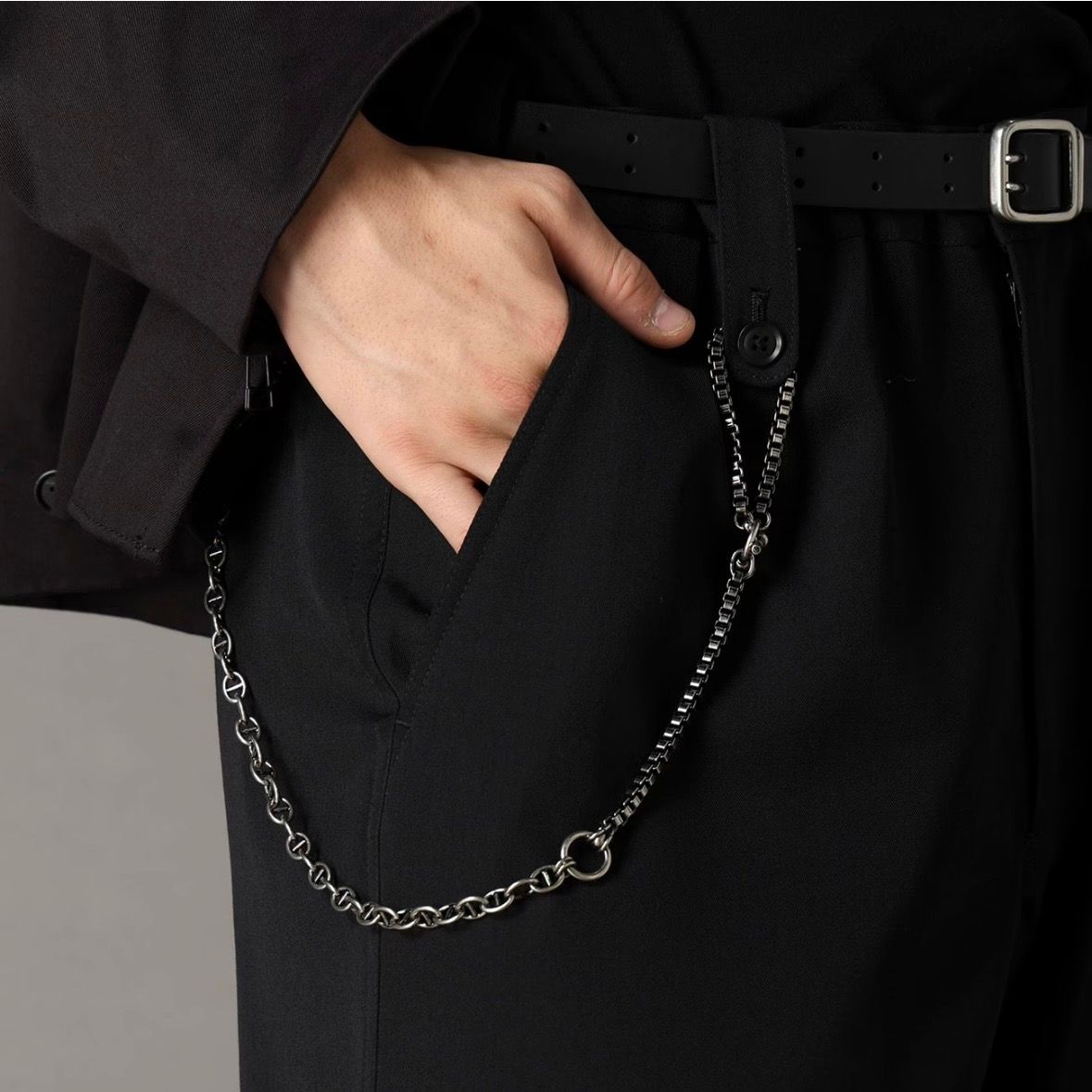 【残り一点】ウォレットチェーン(BLACK)