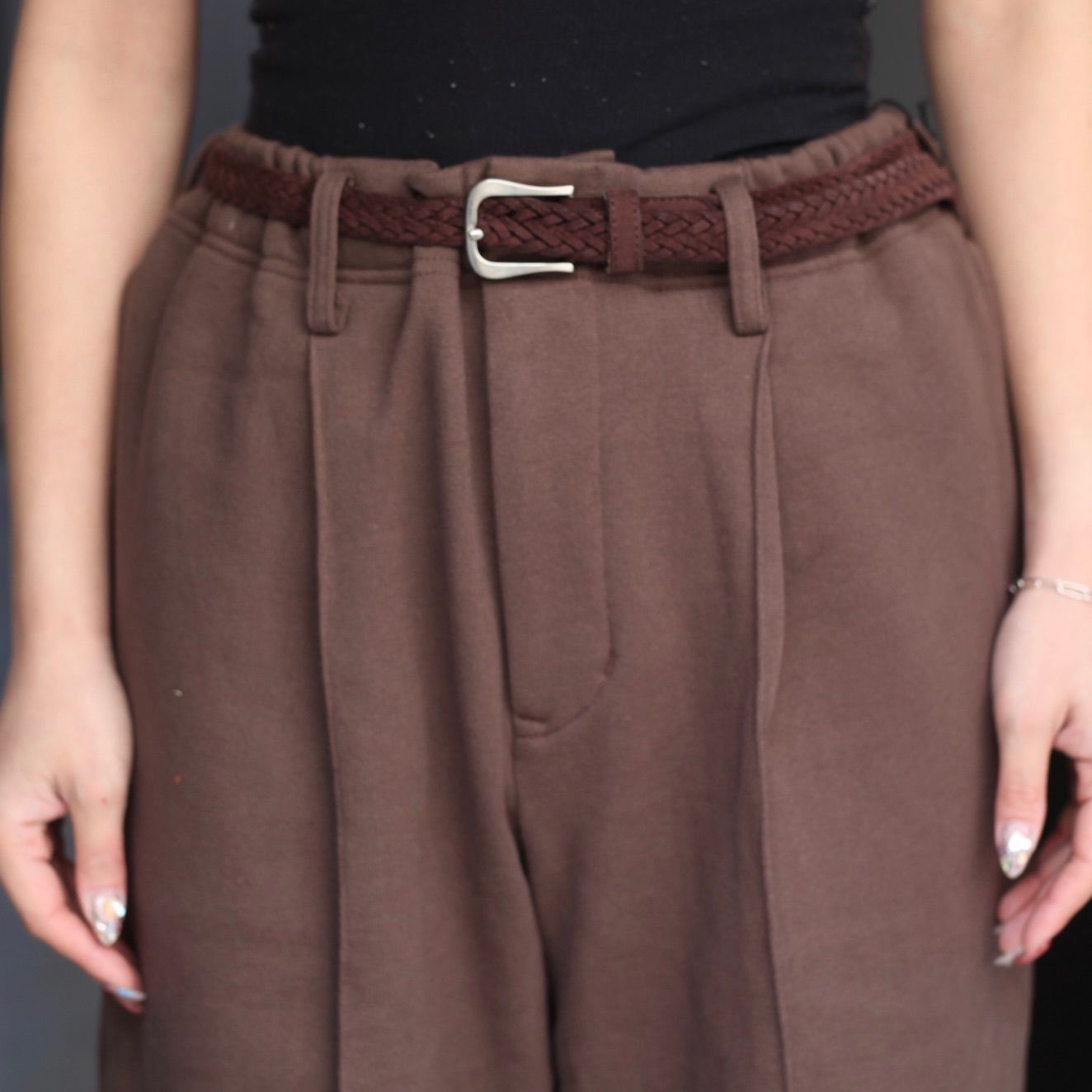 SOSHIOTSUKI - 【残り一点】Center Crease Sweat Pants