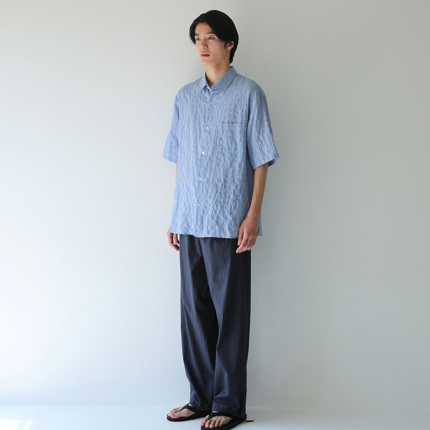 【残り一点】River Roll-Up Shirt