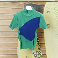 【残り一点】Todo Wave Top Short Sleeve Highneck