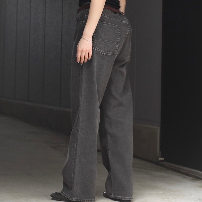 OUR LEGACY | BLACK COATED WASH THIRD CUT デニムジーンズ kz3zGwFDiVM7.jpg?width=768
