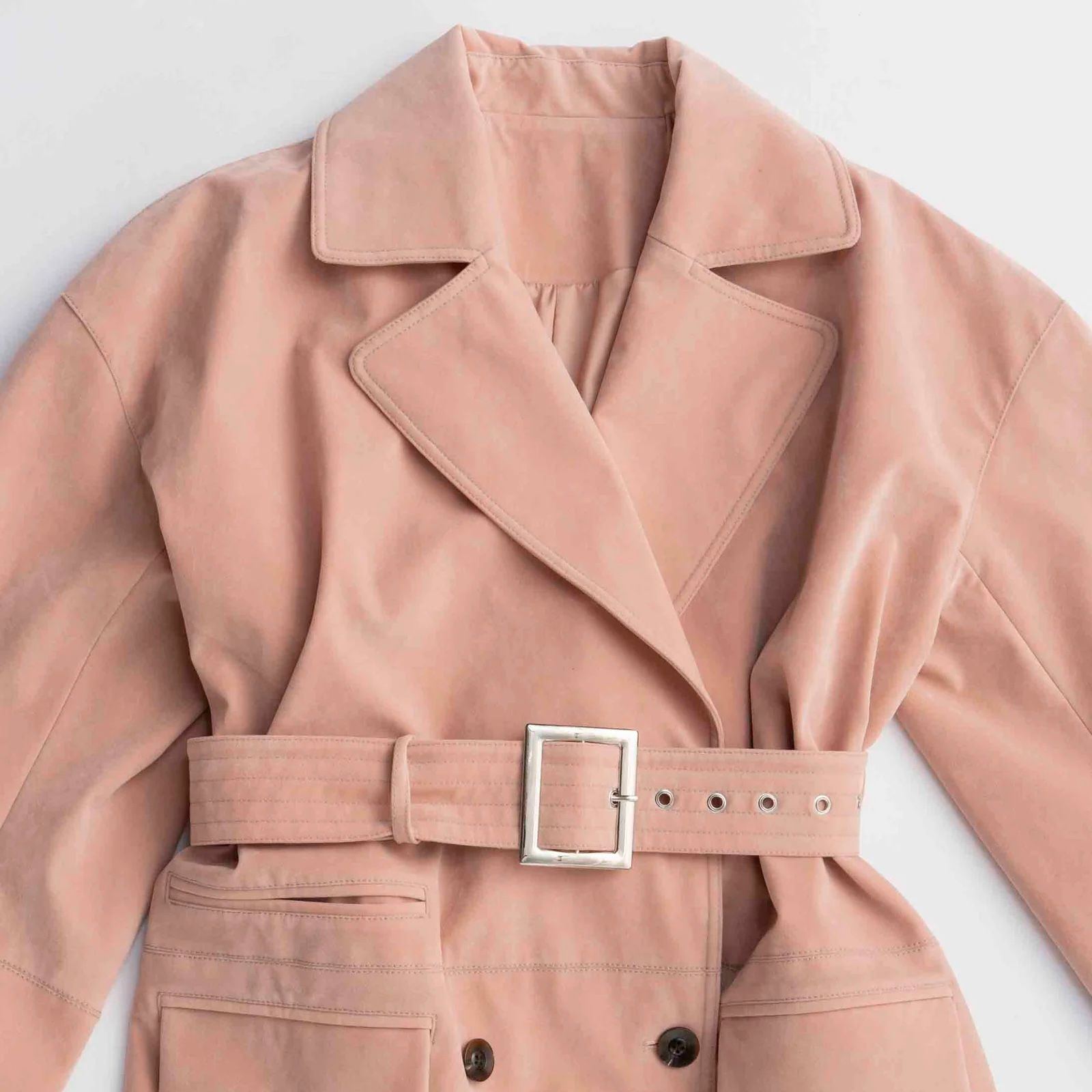 【残り一点】Suede Trench Coat