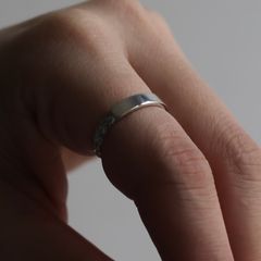 【残り一点】Braid ID Ring(3mm)