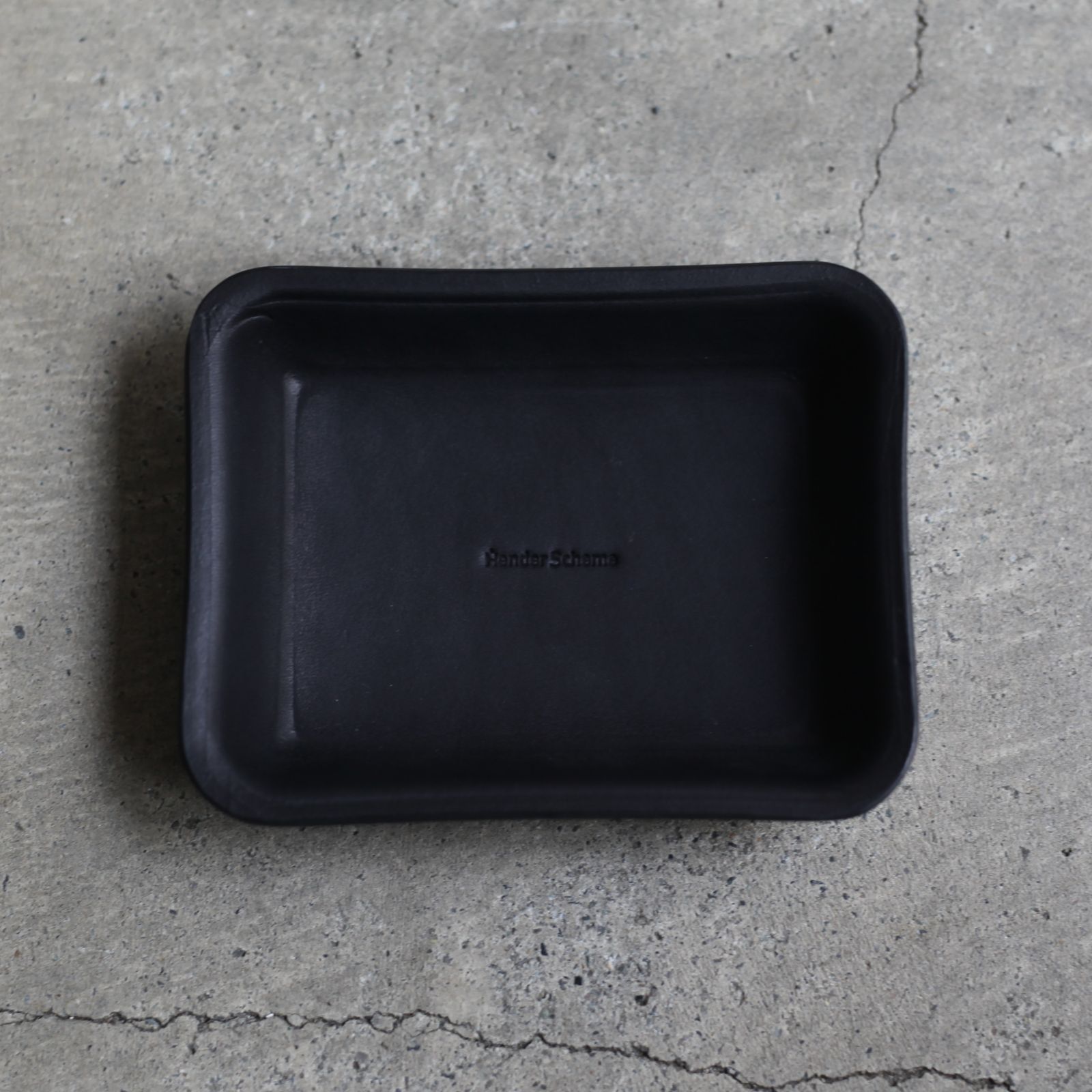 【残りわずか】Leather Tray_S(BLACK)