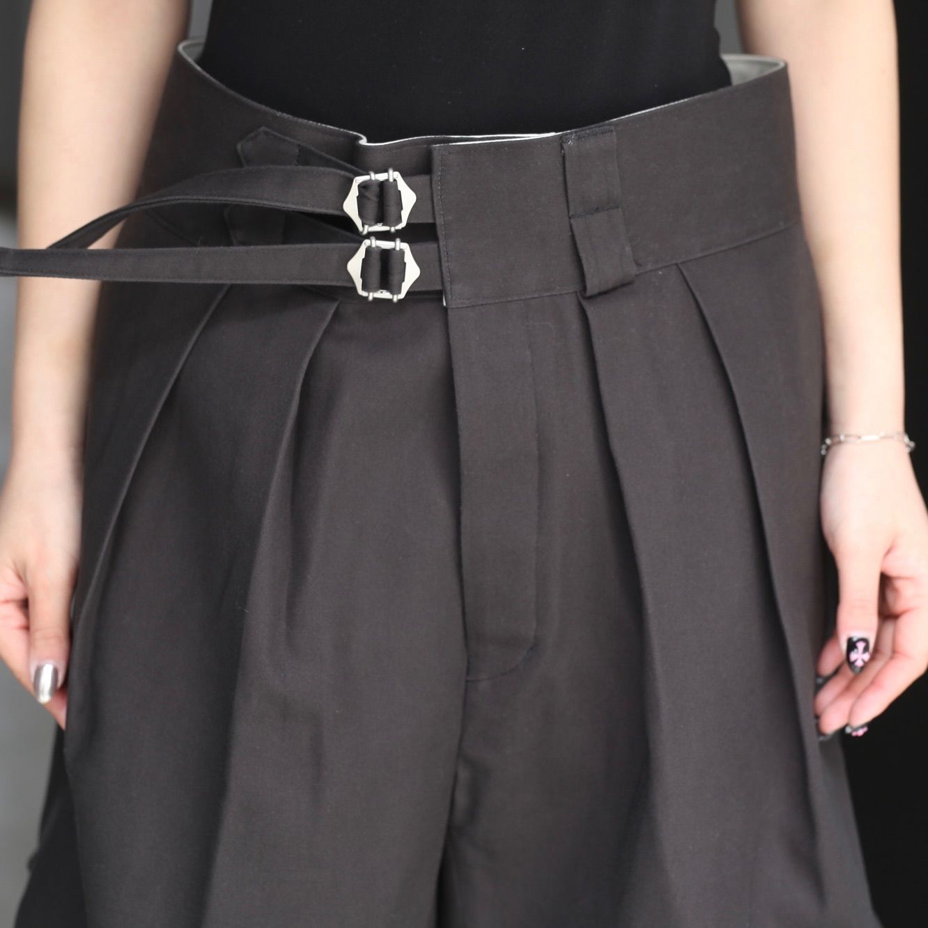 【残り一点】Cotton Venetian Gurkha Shorts