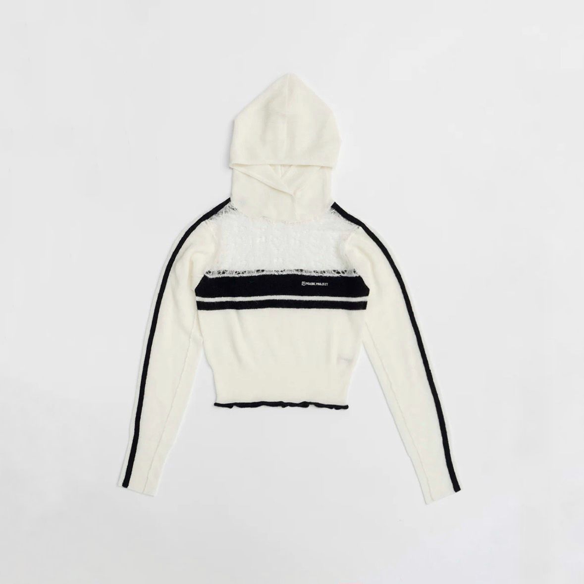 【残り一点】Mohair Track Knit Hoodie