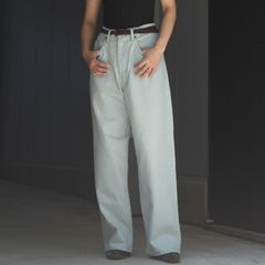 UNIVERSAL PRODUCTS - 【再販売通知受付可能】5P Baggie Denim Pants 