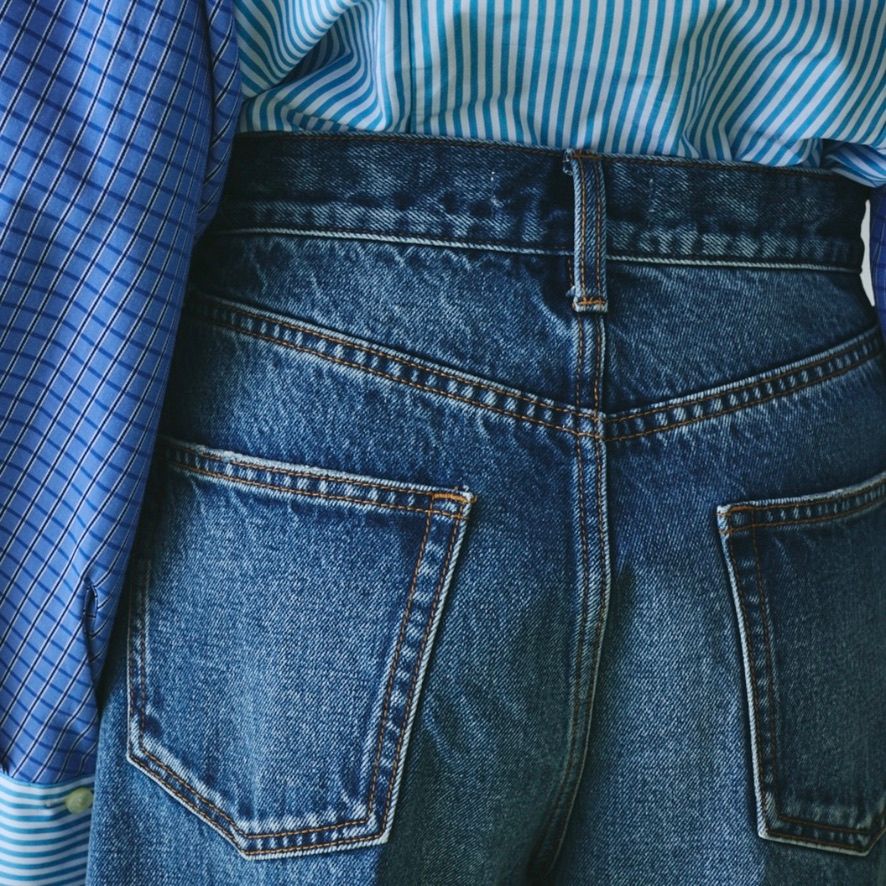 【残り一点】Fringe Hem Denim
