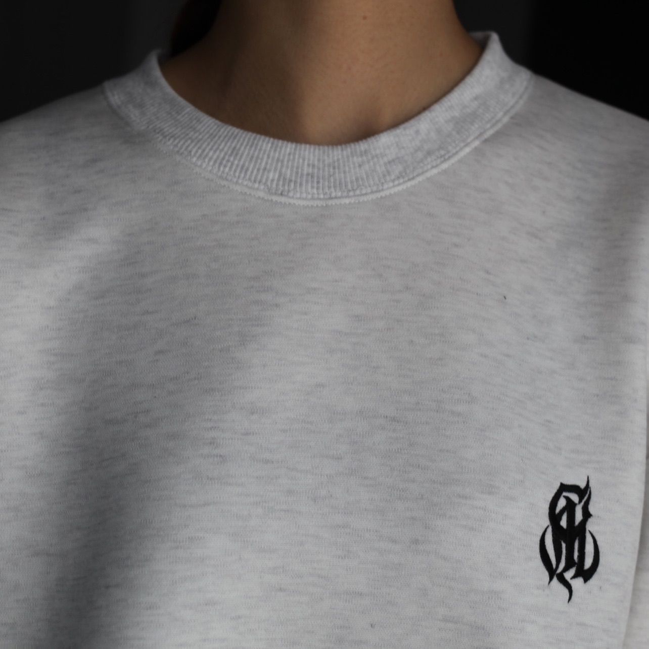 【残り一点】High Gauge Double Knit Crew Neck SW