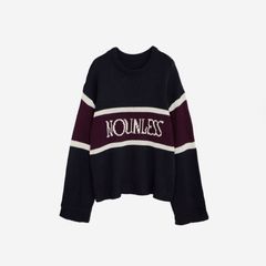 【残り一点】Nounless Classic Logo Knit