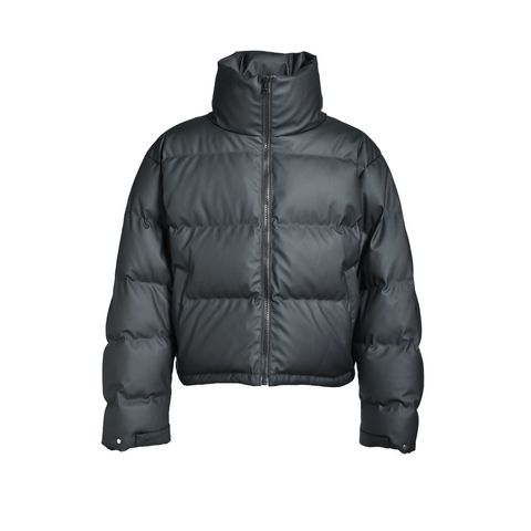 【残り一点】Faux Leather Matte Down Jacket