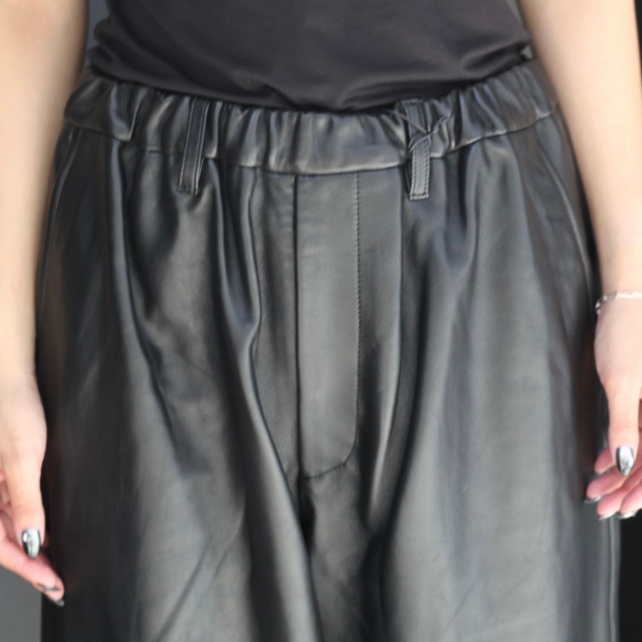 【残り一点】Sheep Leather Easy Trousers