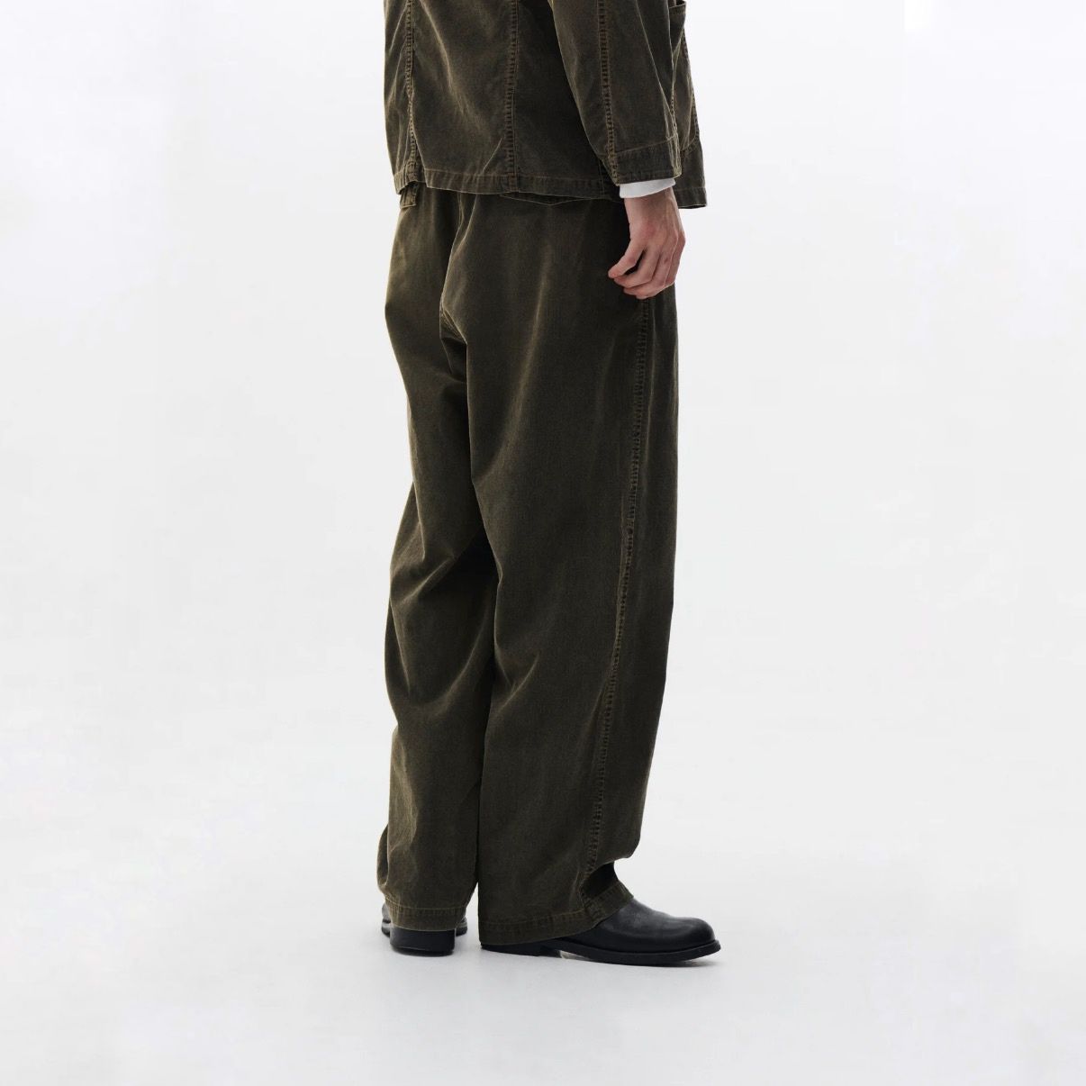 【残り一点】Corduroy 1Pleated Easy Trousers