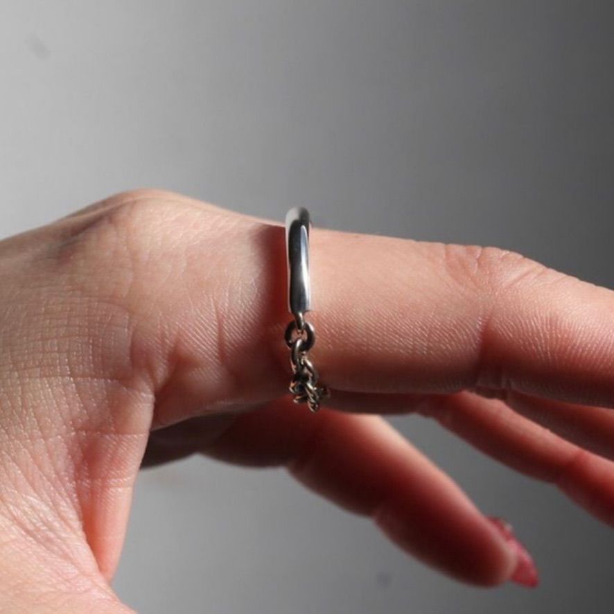 【残り一点】Mix Chain Ring(ANTIQUE)