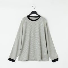 【残り一点】36G Wool Stripe L/S Tee
