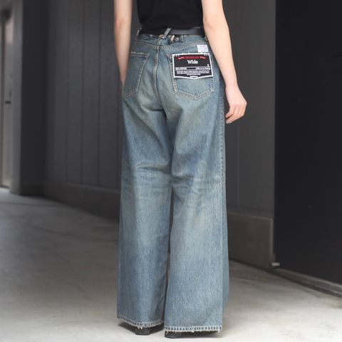 【残りわずか】Wide Vintage Denim Pants