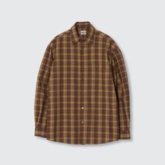 【残り一点】Cotton Rayon Plaid Relax Shirt