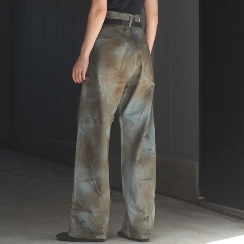 【残り一点】Newcommune Dirt Baggy Denim