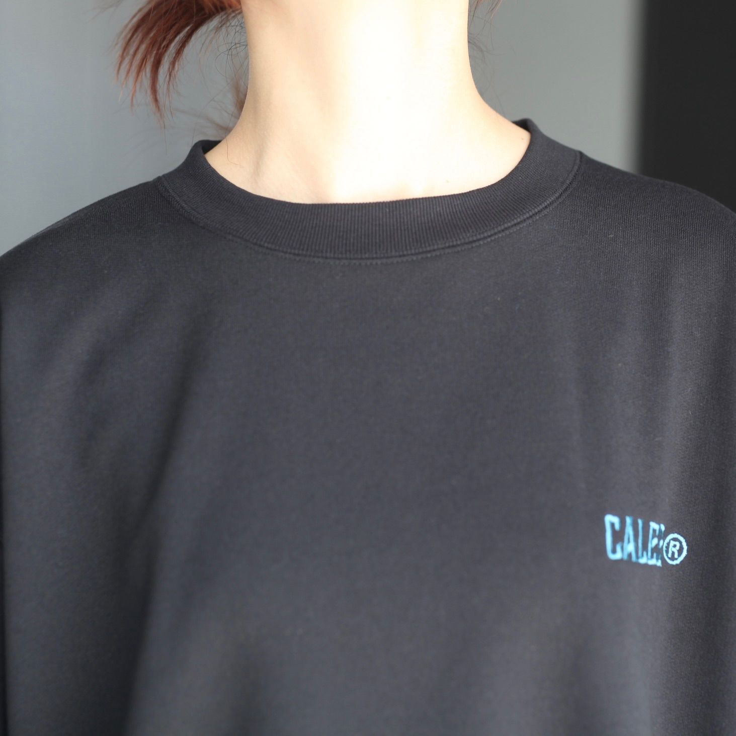 【残り一点】Calee National Logo Drop L/S Tee