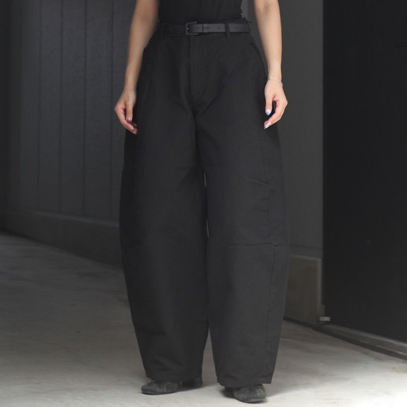 【残り一点】ダブルフェイスワイドパンツ