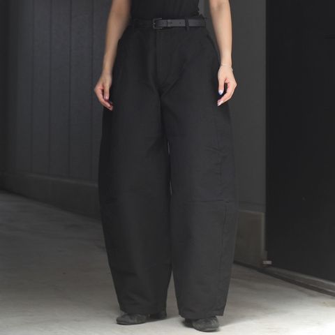 【残り一点】ダブルフェイスワイドパンツ