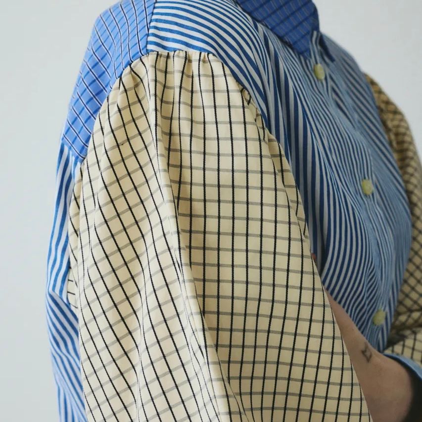 【残り一点】Mix Pattern Shirt