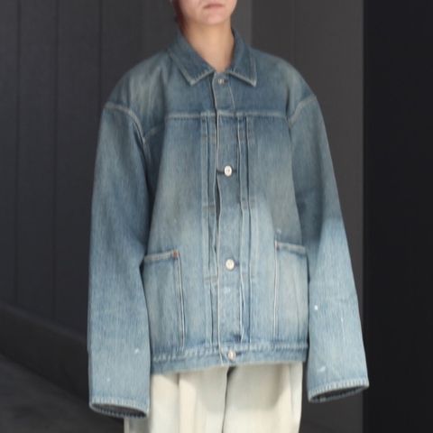 【残り一点】Pleats Jacket(USED FADE)