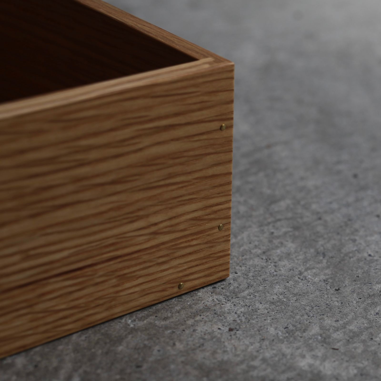 【残り一点】2ハンドルキャリーボックス(OAK)