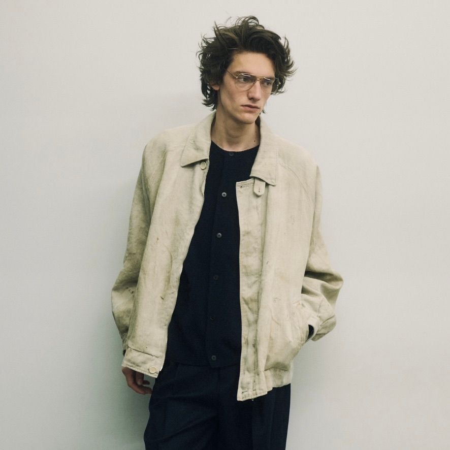 【残りわずか】Extra Fine Wool Knit Crew Neck Cardigan
