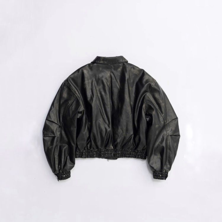【残り一点】Flight Leather Bomber Jacket