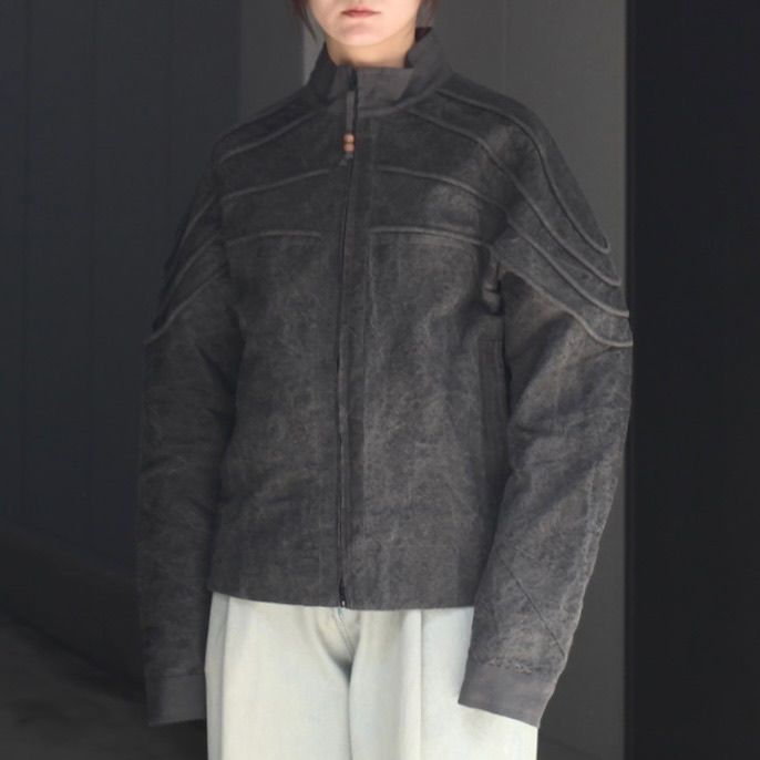 ジャケット・アウター jian ye runner jkt JIAN YE RUNNER JKT CHARCOAL | ragazzo cultura