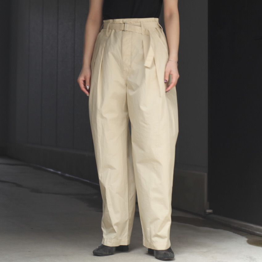 【残り一点】Belted Pleated Pants