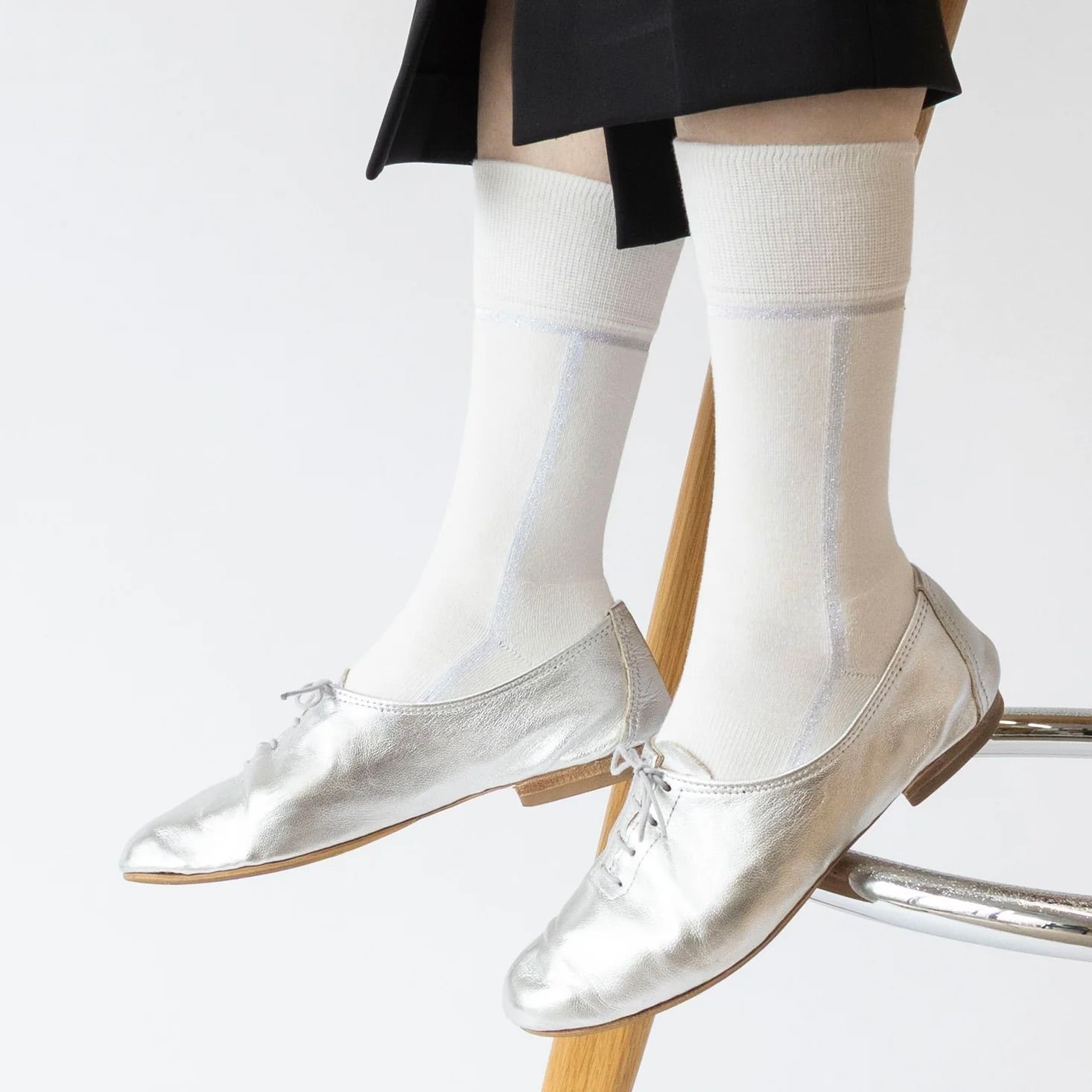 【残りわずか】Line Socks(ラメ)