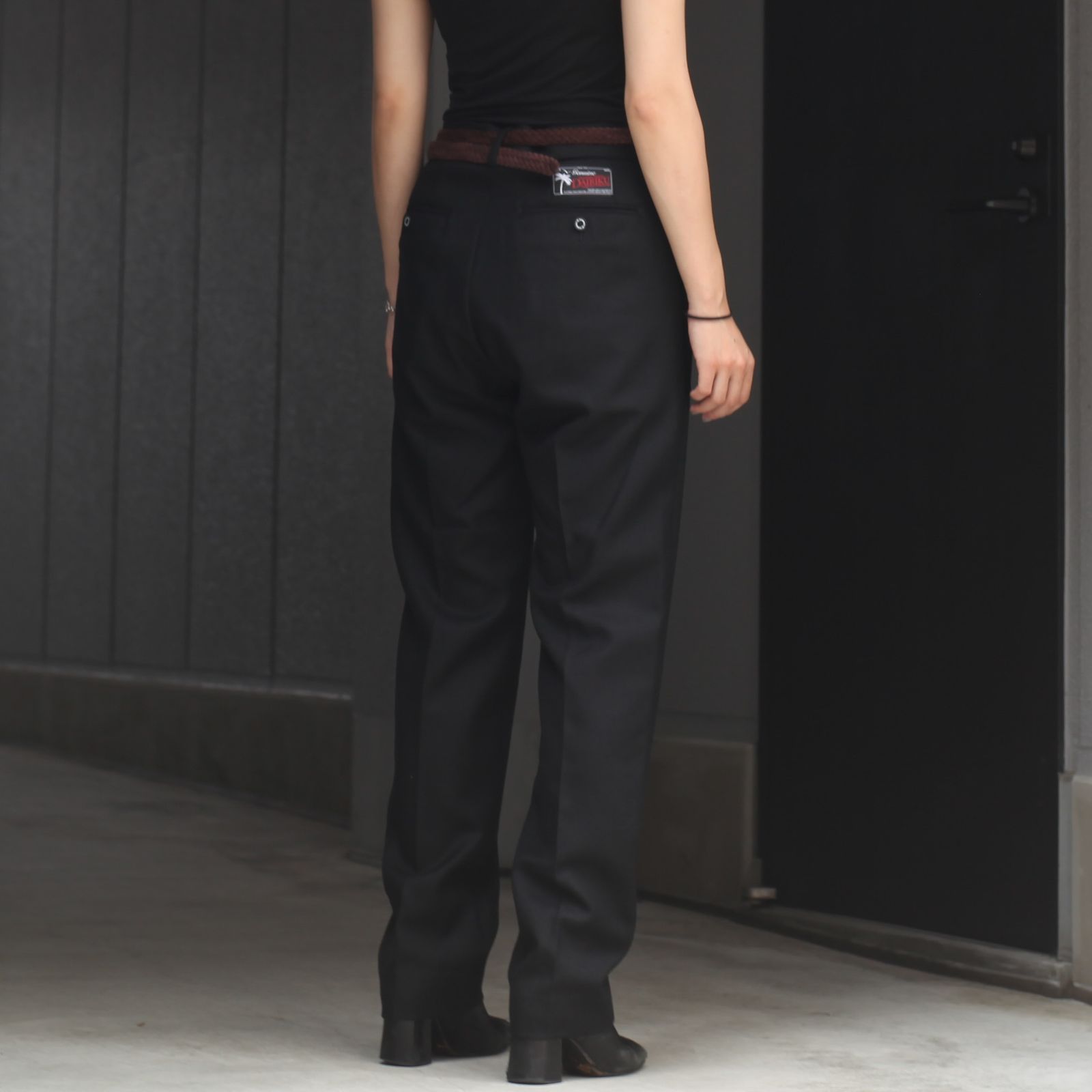 パンツ DAIRIKU 20aw Deck Detail Wool Slacks Wool Deck Detail Slacks – TIME AFTER TIME