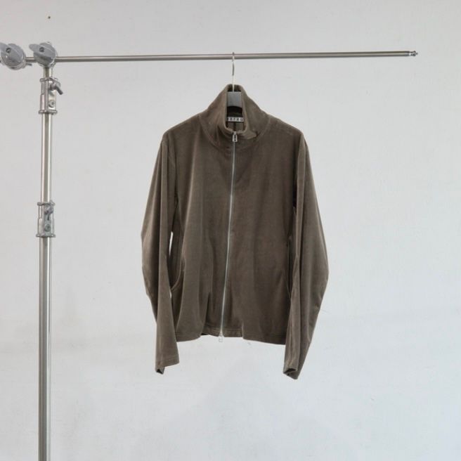 【残り一点】Velour Zip Up Track Top