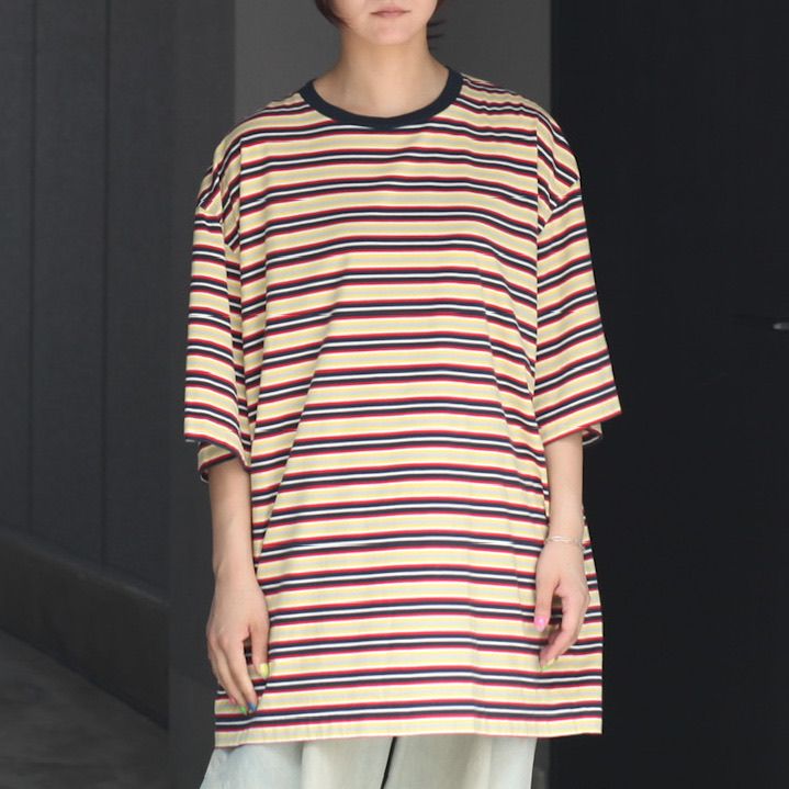 【残り一点】36G Multi Border S/S Tee