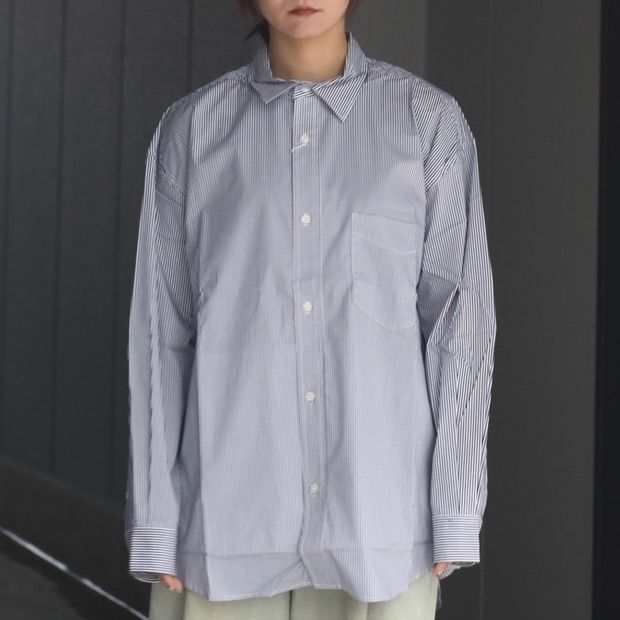 【残り一点】Loose Stripe Shirt L/S