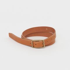 【再販売通知受付可能】Rectangle Belt(TAN)