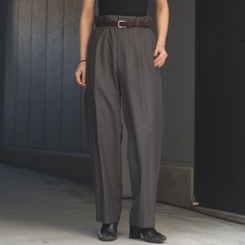 ATON - 【残り一点】Nidom Silk Wide Pants | ACRMTSM ONLINE STORE