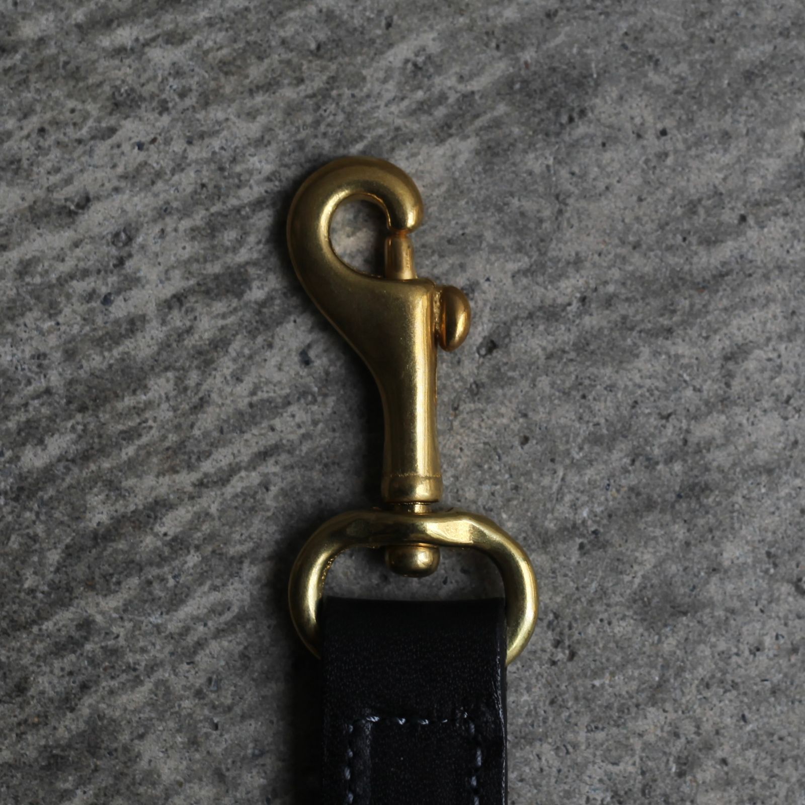 【残りわずか】Brass Bolt Snap Key Fobs(BLACK)