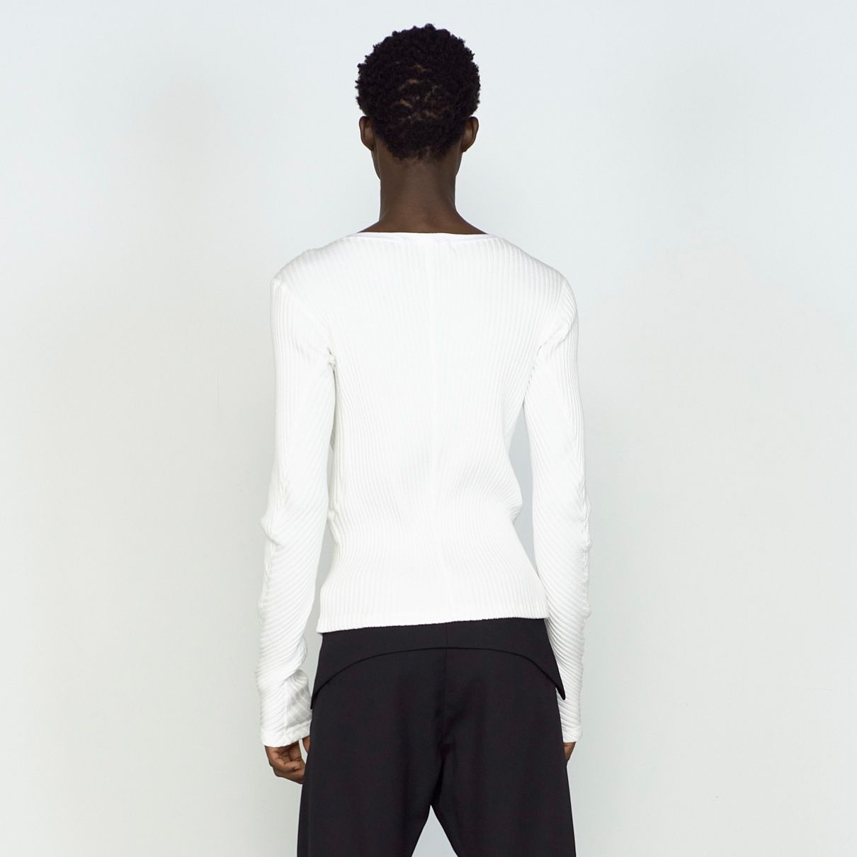 【残り一点】Ribbed Long Sleeve T-shirt