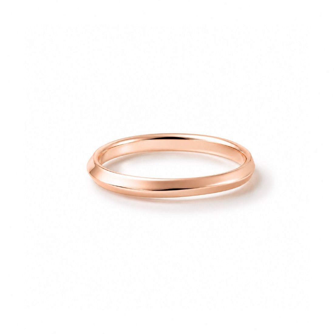 【お取り寄せ注文可能】Wave Ring S(K18 PINK GOLD)